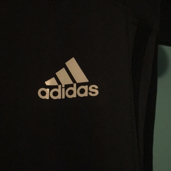 Grey Adidas leggings- high waisted full length - Picture 2 of 7